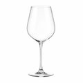 Verre à vin 650 ml en verre transparent à pied haut pour dégustation